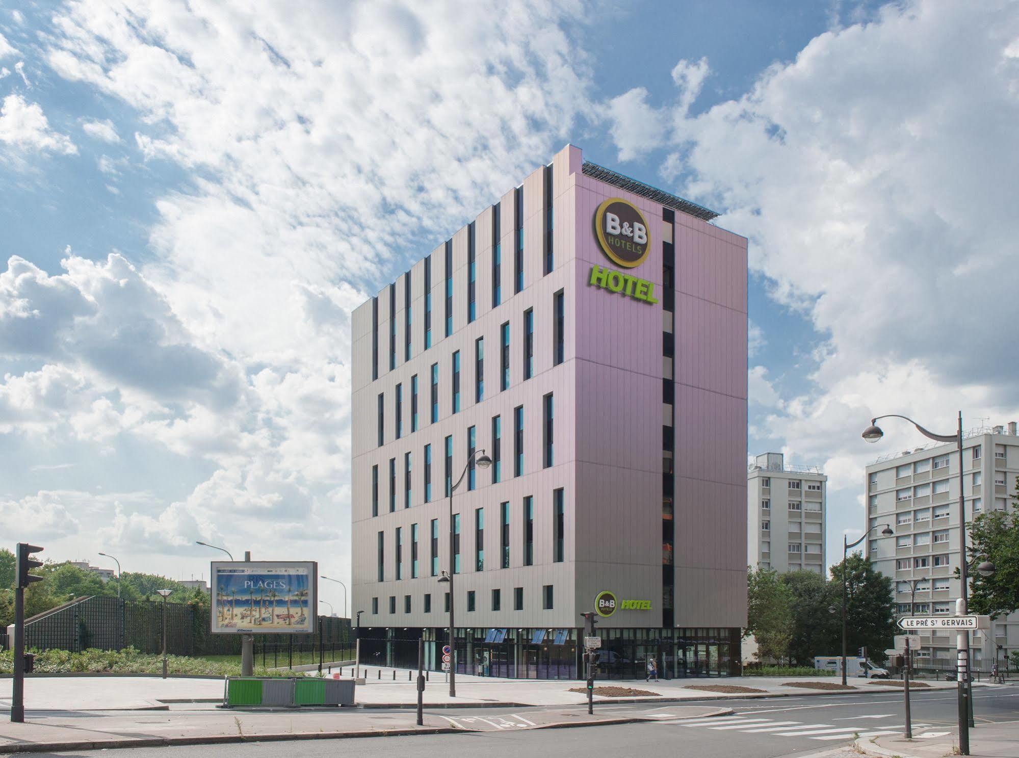 B&B Hotel Paris Porte Des Lilas ภายนอก รูปภาพ